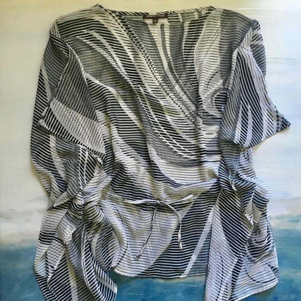 ADRIENNE VITTADINI Beach Tunic Cover Up | Size S
